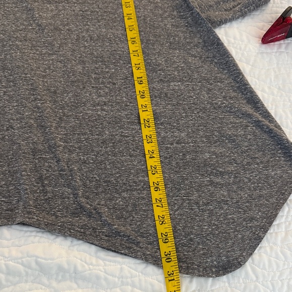 Gray Long Sleeve Women's Tunic - Picture 5 of 5